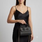 MINI SATCHEL BAG BLACK