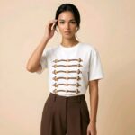 DRESSY T-SHIRT OFF WHITE