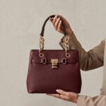 HANDBAG BURGUNDY