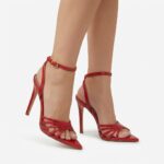 STILETTO HEEL RED